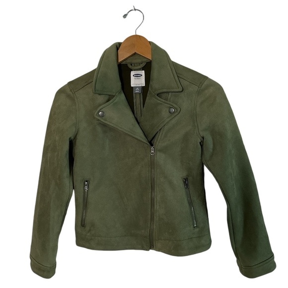 Like New! Old Navy Forest Green Cardigan sz L (10-12) - Picture 1 of 8